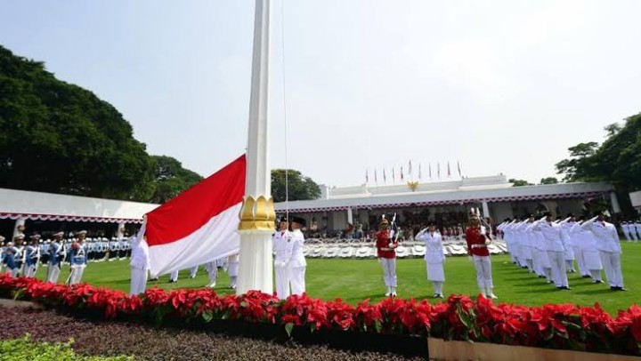 Upacara 17 Agustus di Istana Negara. Sumber: Internet