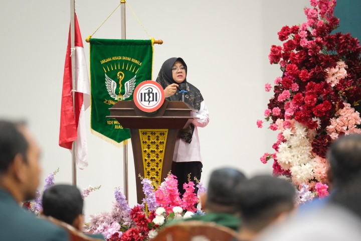 Di Hadapan IDI, Bupati Afni Tegaskan Perjuangkan Hak Fiskal Siak demi Kesejahteraan Tenaga Medis