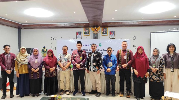Closing Ceremony Program KAPASITAS kolaborasi antara PT Riau Andalan Pulp and Paper (RAPP) dengan Pemerintah Kabupaten Siak.