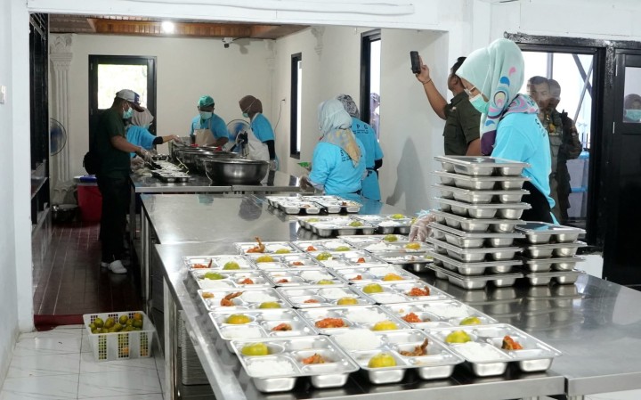 Ilistrasi dapur Makan Bergizi Gratis (MBG). Sumber: Internet