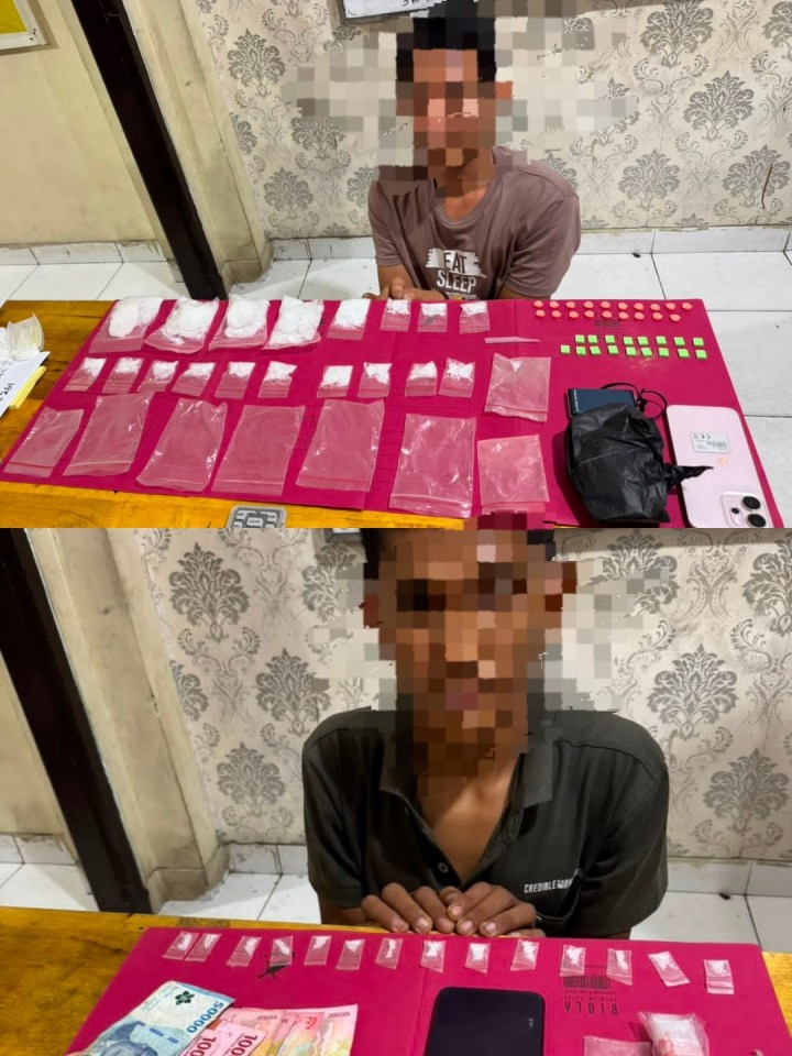 Polres Siak Ungkap Jaringan Narkotika di Kandis, Sita 259 Gram Sabu dan 36 Pil Ekstasi