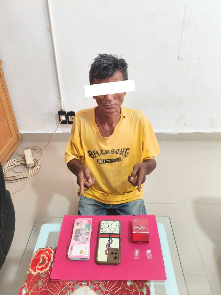 Dua Paket Sabu Diamankan Polisi Serta Satu Pelaku Inisial RN