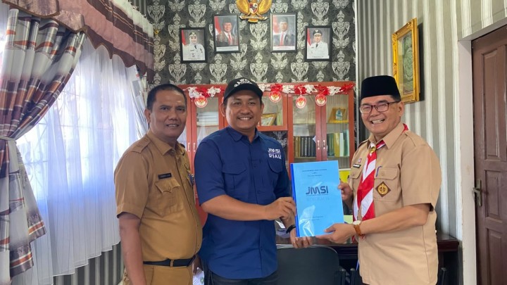 Kesbangpol Apresiasi JMSI Bengkalis Dinilai Tertib Administrasi