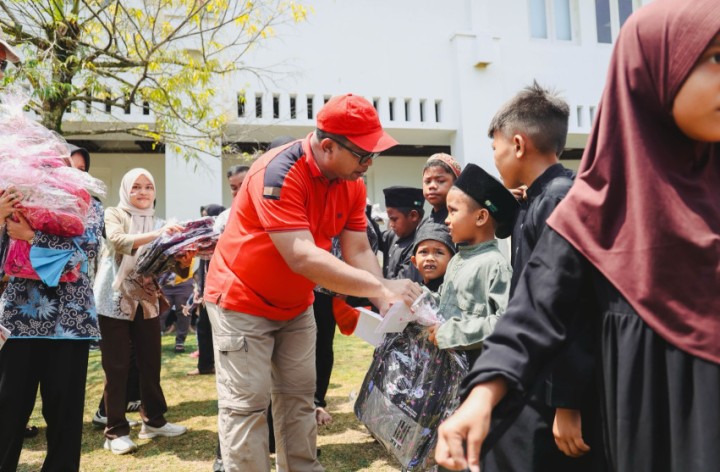 Ceria Anak-Anak Panti Rayakan Kemerdekaan HUT RI di PTPN IV Regional III