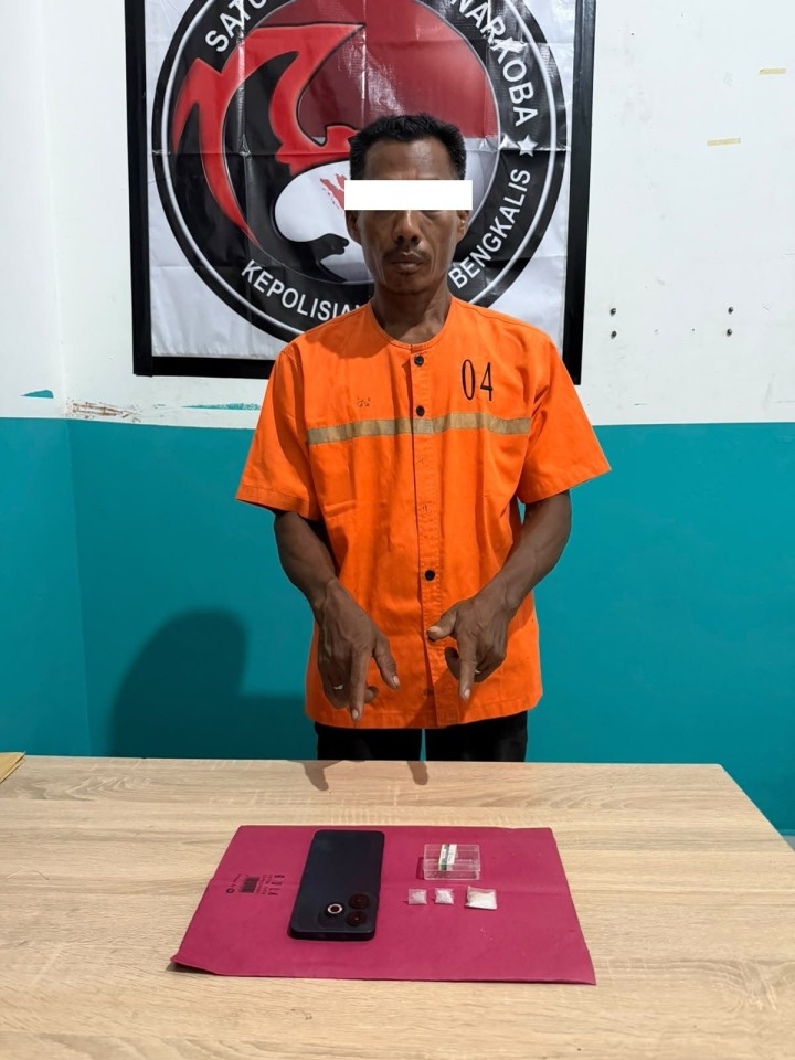 Pengedar Sabu Diringkus Polisi Beserta 2,5 Gram Sabu