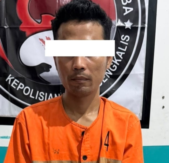 Delapan Paket Sabu Diamankan Dari Seorang Pria Saat Dibekuk Polres Bengkalis
