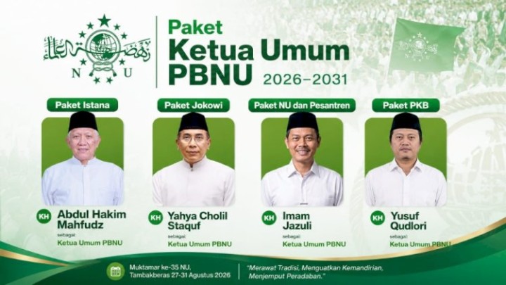 Kandidat Caketum PBNU. Sumber: rmol.id