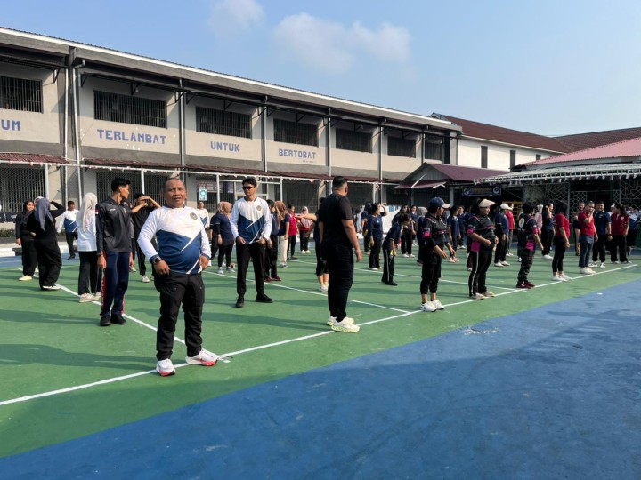 Lapas Bengkalis Semarakkan Kebersamaan Bersama Warga Binaan