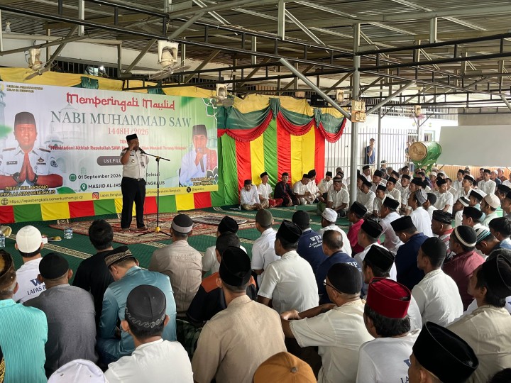 Lapas Bengkalis Gelar Peringatan Maulid Nabi Muhammad SAW 1448 H  