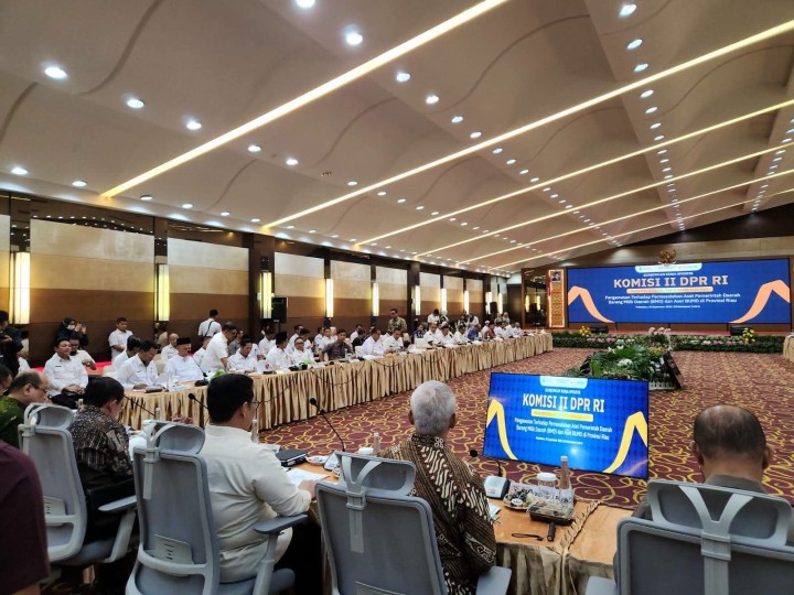 Komisi II DPR RI Soroti Persoalan Aset Daerah, Pemkab Siak Turut Hadir
