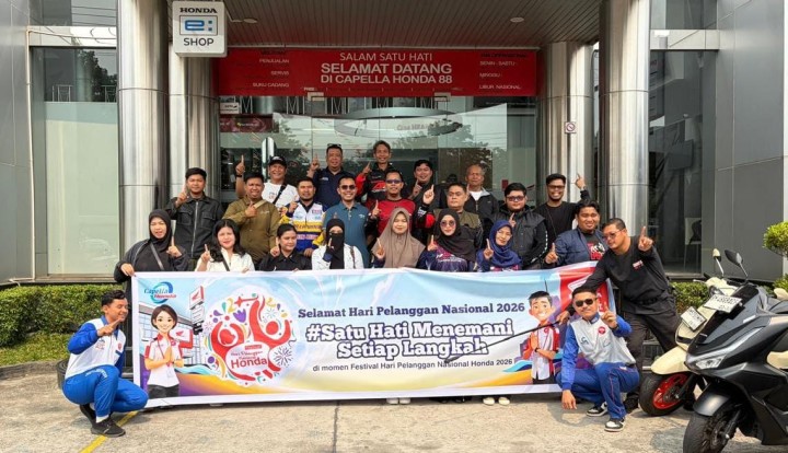 Satu Hati Menemani Setiap Langkah, Capella Honda Apresiasi Konsumen Loyal di Momen Hari Pelanggan Nasional 2026