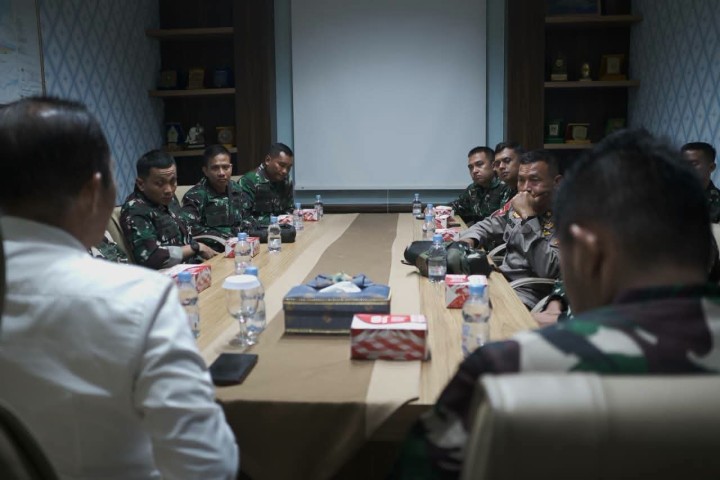 Plh Sekda Siak Terima Pasis Dikreg Seskoad LXVIII, Bahas Kondisi Wilayah Pertahanan
