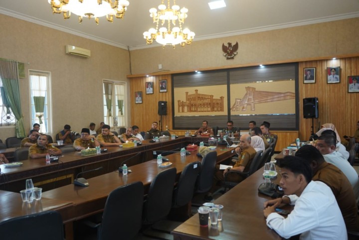 Hadapi Puncak Karhutla 2026, Dandim 0322/Siak Ikuti Rakor Nasional