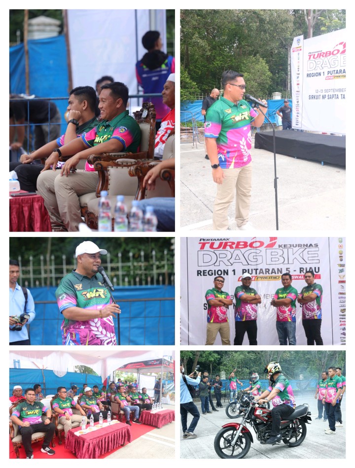 Dandim 0322/Siak Resmi Buka Kejurnas Dragbike Region 1 Putaran 5-Riau 2026, Perebutkan Piala Dandim
