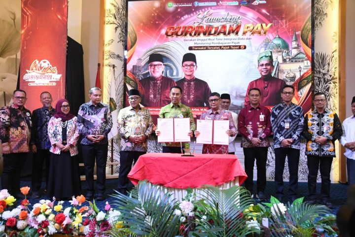 BRK Syariah dan Pemko Tanjungpinang Luncurkan Gurindam Pay