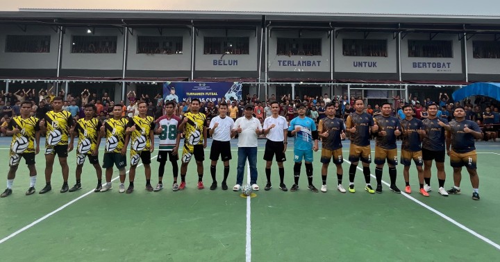 Turnamen Futsal Kalapas Cup Vol. II, Tim Residivis Blok E Ukir Sebagai Juara