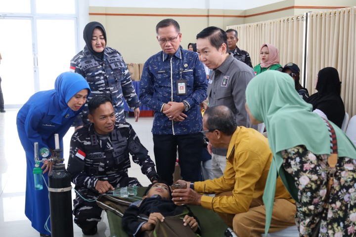 Setetes Darah, Segenggam Kepedulian, Lanal Dumai Maknai HUT KE-81 TNI AL Melalui Aksi Kemanusiaan