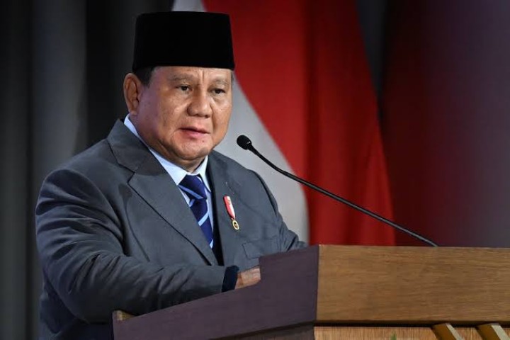 Presiden Prabowo Subianto. Sumber: Internet