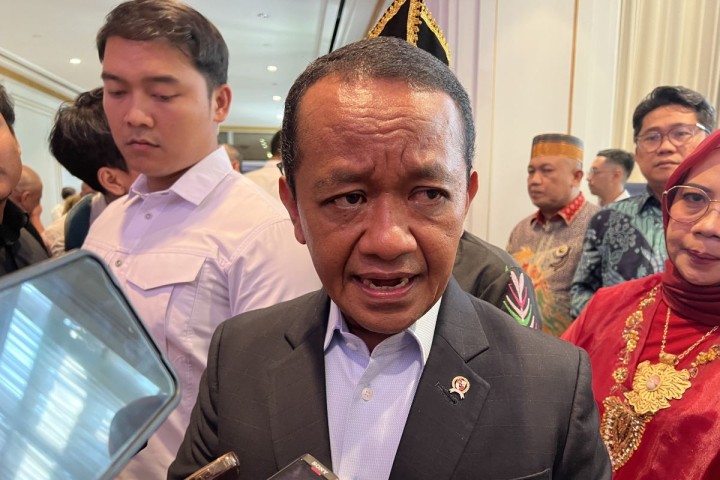 Ketua Umum Partai Golkar Bahlil Lahadalia. Sumber: Antara