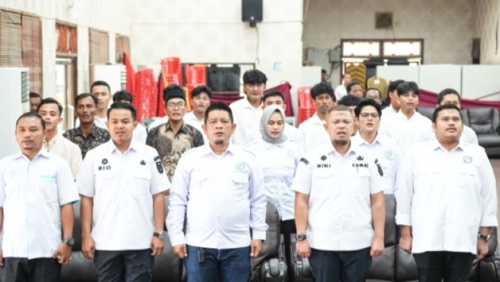 Ketua DPRD Bengkalis Sampaikan Ini Kepada Penerima Beasiswa SDM Sawit