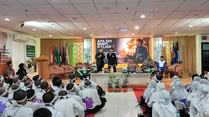 Secangkir Kopi, Sejuta Mimpi”, Honda dan Kepolisian Ajak 350 Mahasiswa UMRI Kenali Batas Tubuh Saat Berkendara