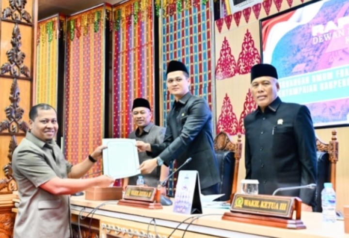 Wakil Bupati Bengkalis Hadir Rapat Paripurna APBD Tahun 2026
