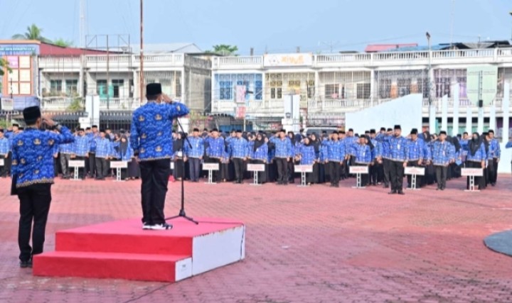 Perkokoh Persatuan dan Kesatuan,  Pemkab Bengkalis Upacara HKP