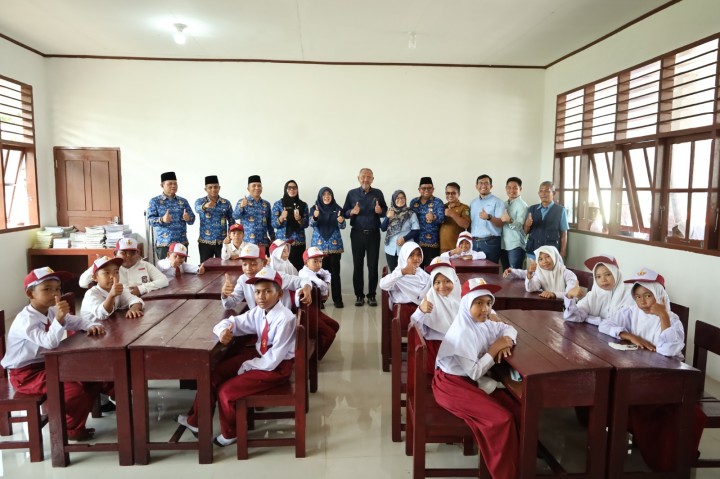 Bupati Afni Wujudkan Harapan Warga, SDN 17 Teluk Lanus Kini Lebih Layak