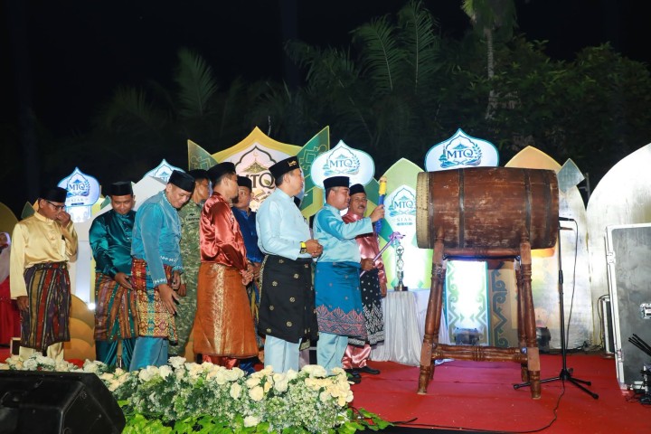 Sekda Mahadar Buka MTQ Tingkat Kecamatan Siak Tahun 2026