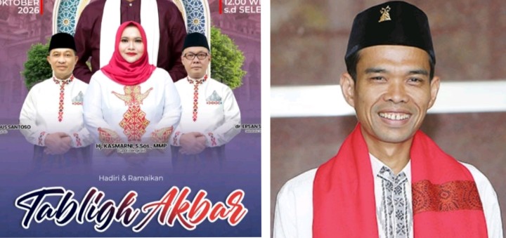 Besok UAS Akan Hadir Tabligh Akbar di Masjid Agung Istiqomah Bengkalis
