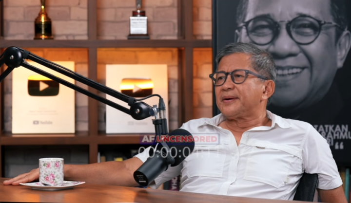 Rocky Gerung Anggota Dewan Pertimbangan Presiden (Wantimpres). (Foto: Riau1.com)