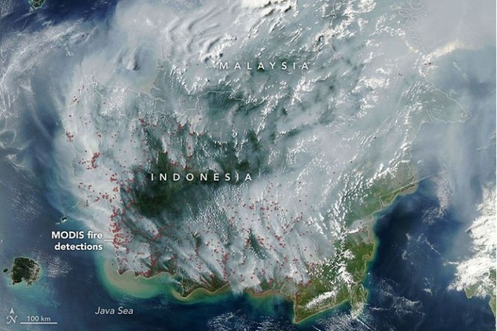 Kemenkes Catat 283.270 Kasus ISPA di Tujuh Provinsi Terdampak Karhutla