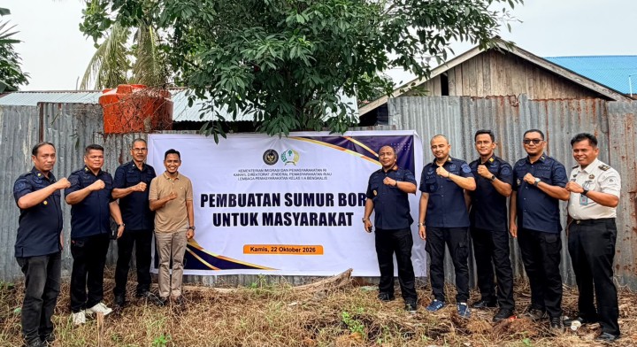 Langkah Nyata Penuhi Kebutuhan Air Bersih Bagi Warga Binaan Lapas IIA Bengkalis